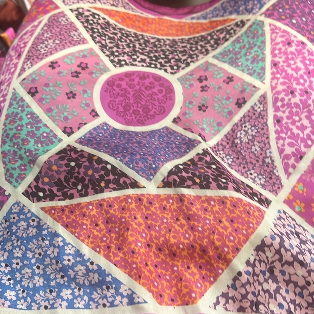 Multi-Pattern Square Scarf - Picture 1 of 2